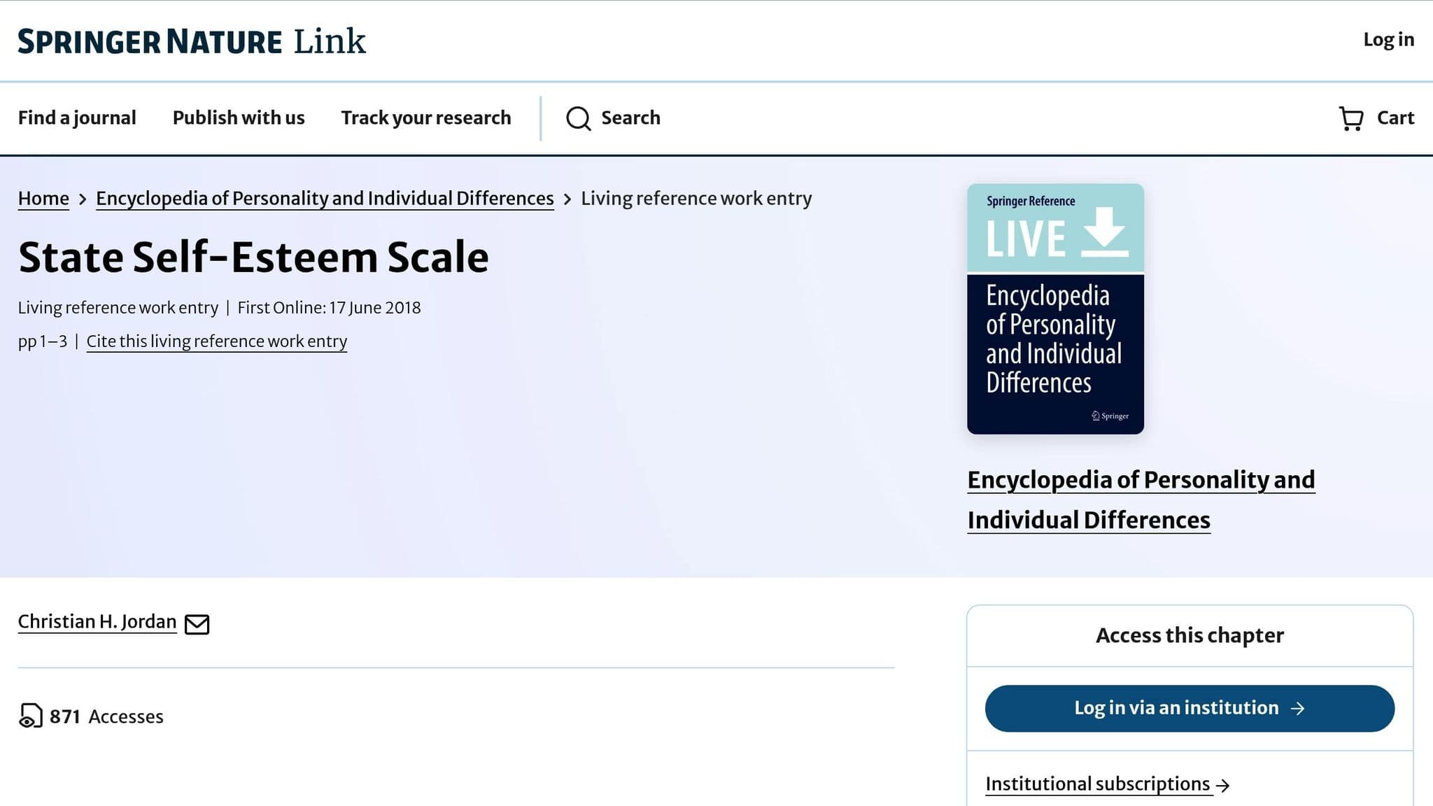 State Self-Esteem Scale